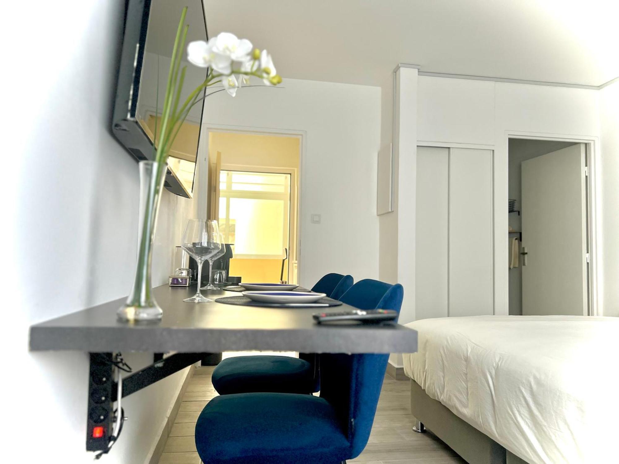 Apartmán T1 - Le Paille En Queue - Neuf, Vue Jardin, 11Min Aeroport Saint-Denis Exteriér fotografie